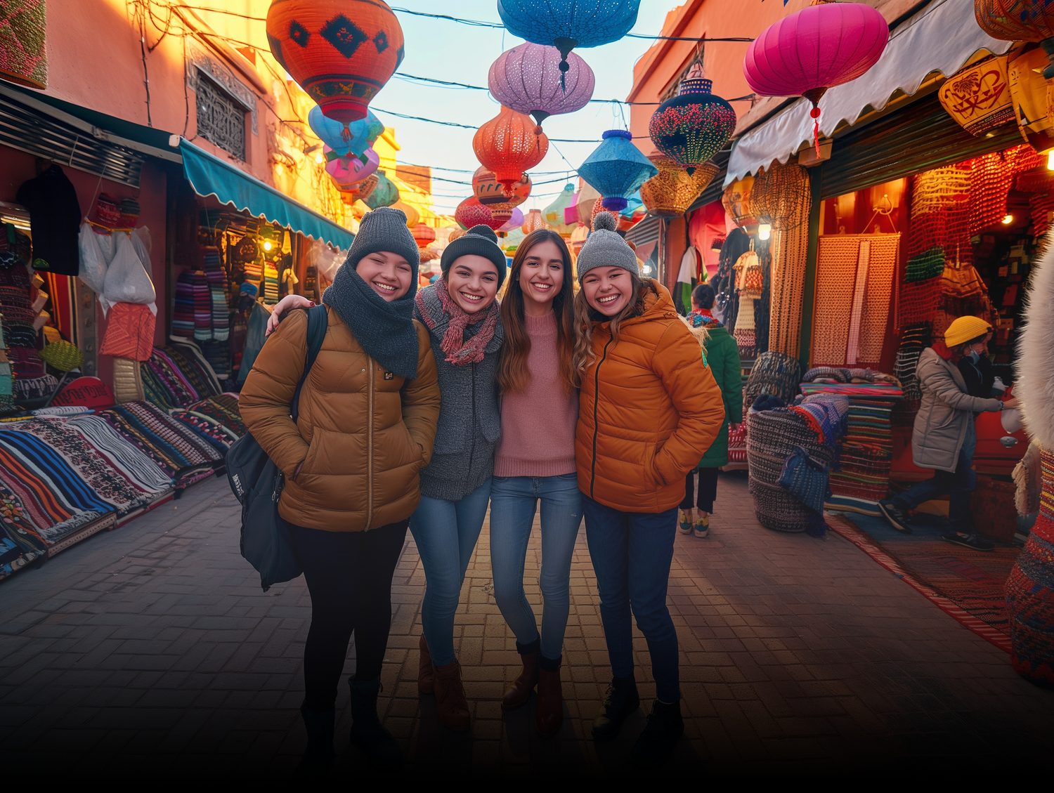 Balade colorée dans les souks de Marrakech